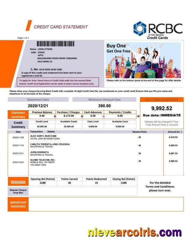 Philippines Rizal Commercial Banking Corporation (RCBC) bank st word